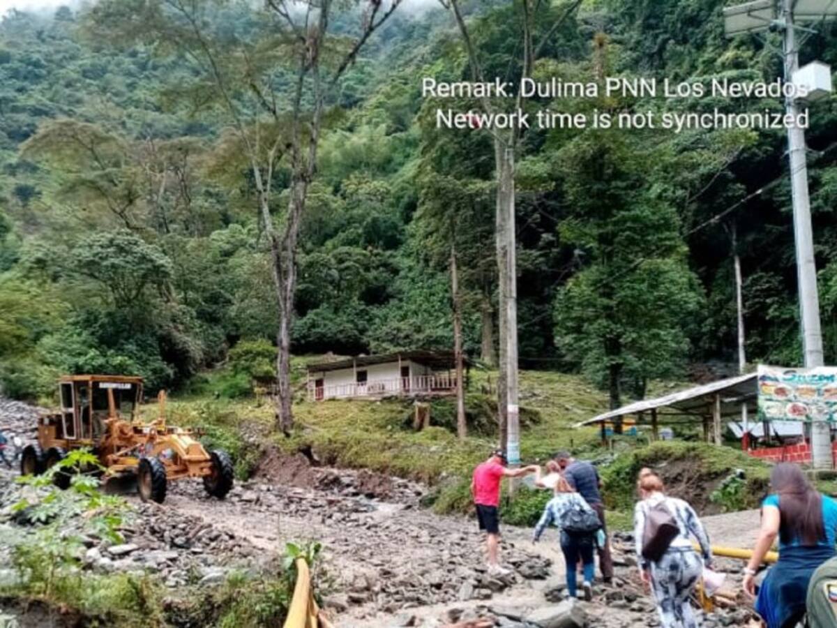 Sigue la atención de emergencias por lluvias en el Cañón del Combeima