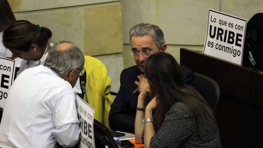 Bancada del Centro Democrático. Foto: Colprensa