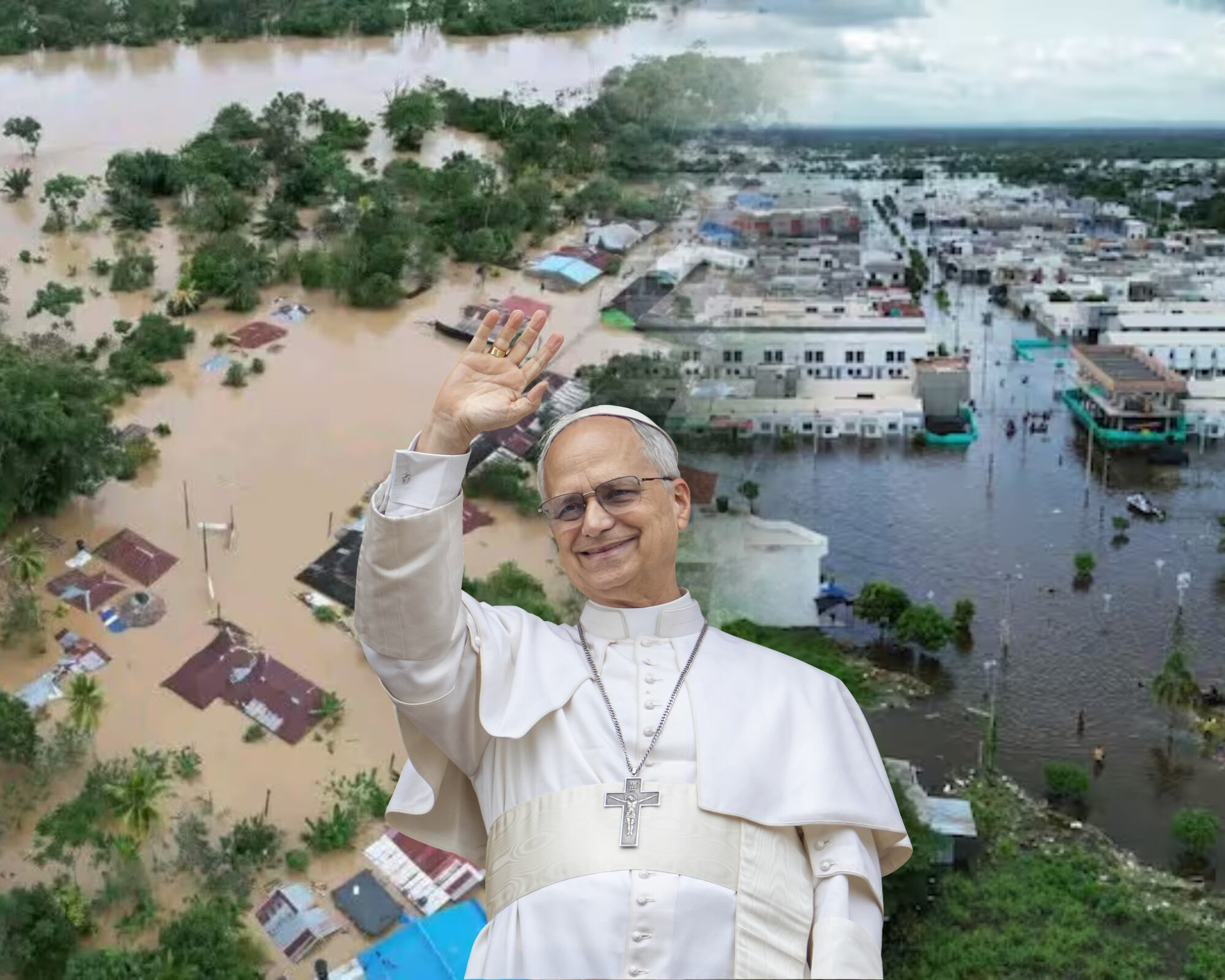 El sumo pontífice encomendó a la Virgen a las víctimas y afectados por las lluvias.
(foto:   Caracol Radio / Getty)