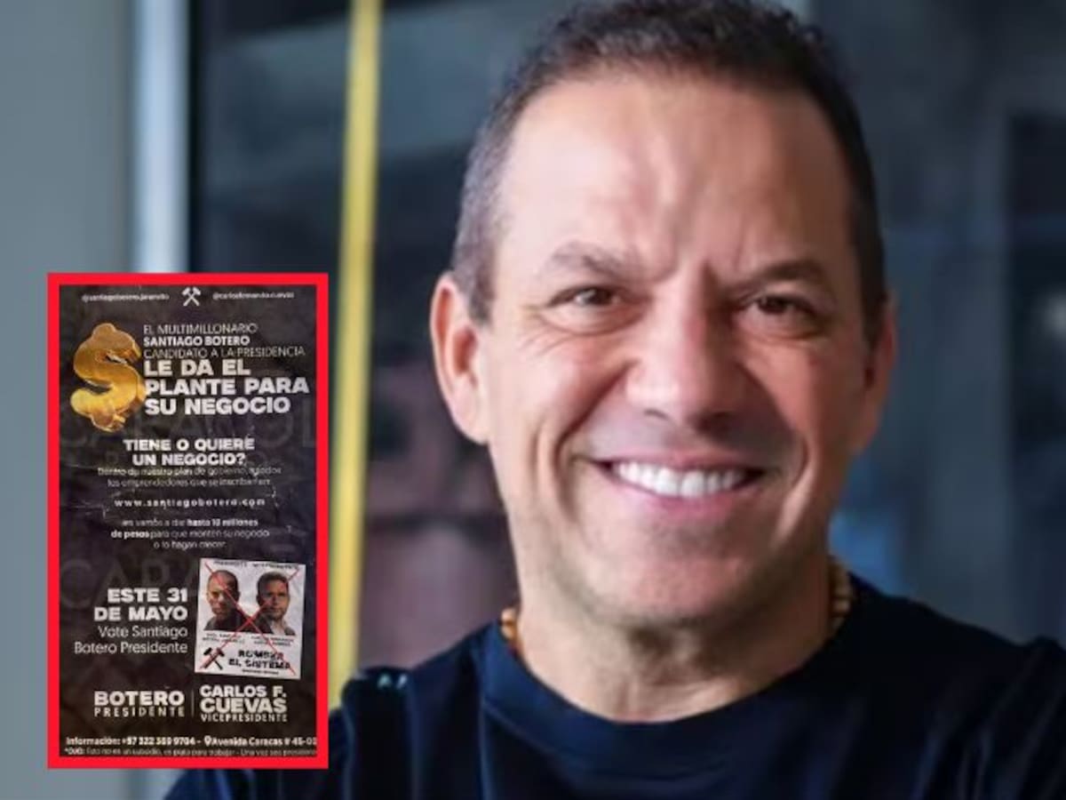 Candidato presidencial Santiago Botero rifó $25 millones en evento de campaña: ¿A cambio de qué?