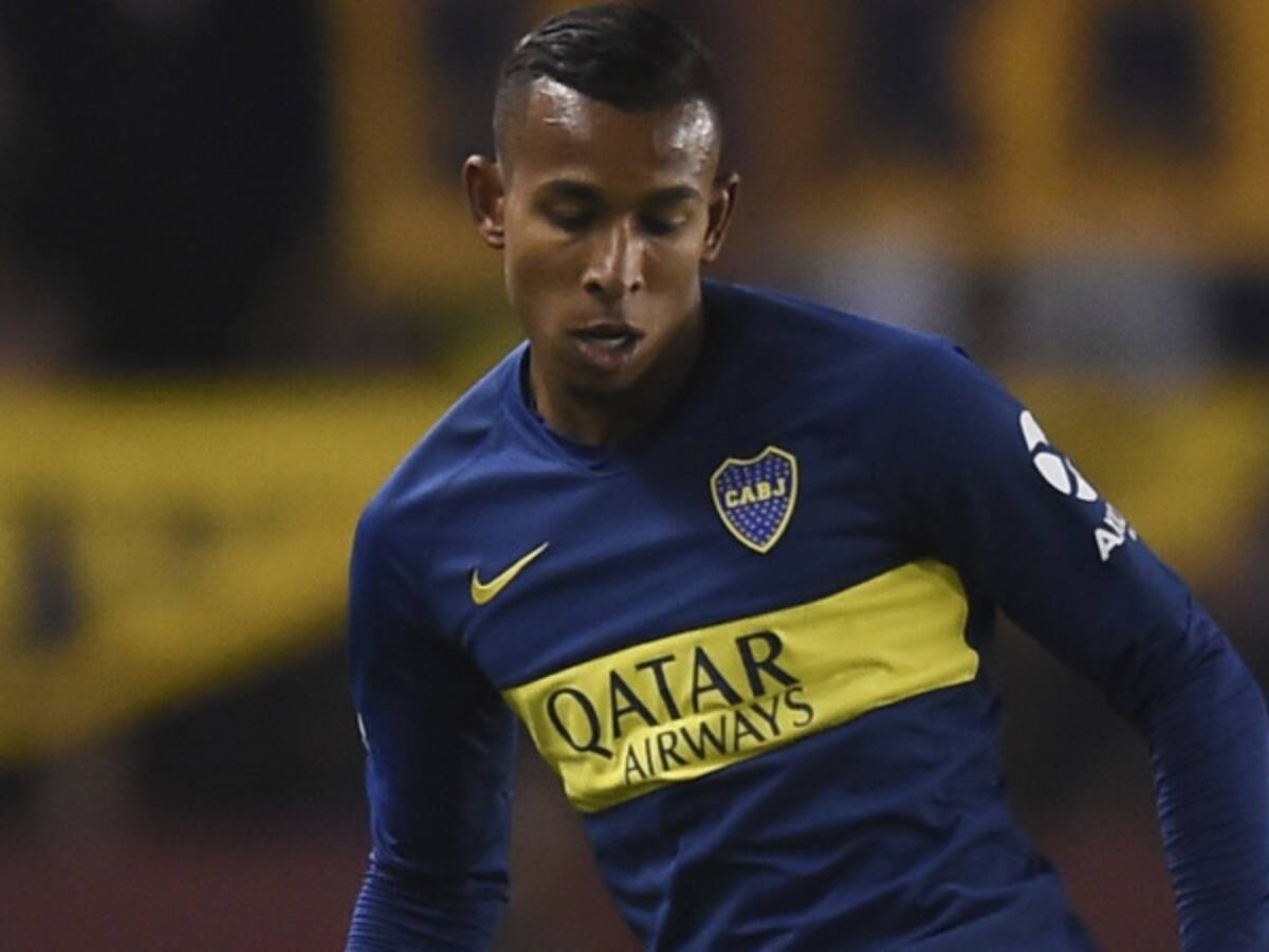 Sebastián Villa debutó en Liga argentina con la camiseta de Boca Juniors