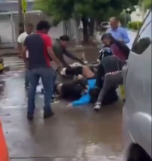 Conmoción en Valledupar por ataque a una mujer en plena calle que quedó grabado en video