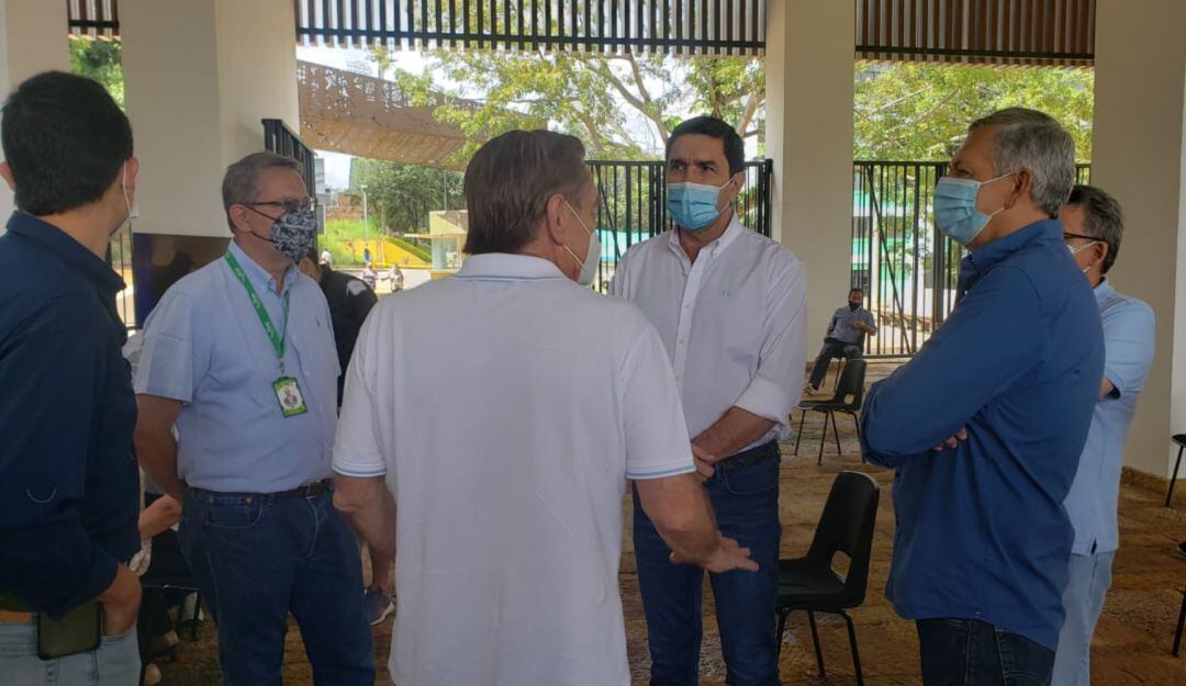 Visita del alcalde de Bucaramanga a la UIS