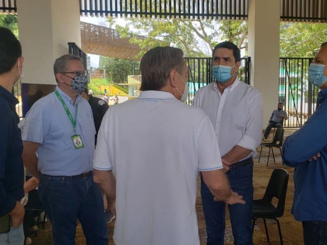 Visita del alcalde de Bucaramanga a la UIS