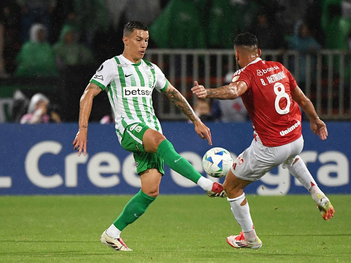 Fuerte declaración del técnico de Nacional: criticó actitud de Matheus Uribe en Libertadores