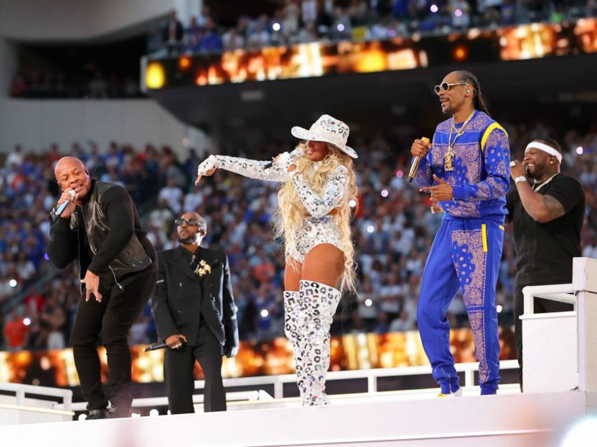 Video: El show de mediotiempo del Super Bowl con 5 leyendas del Hip Hop