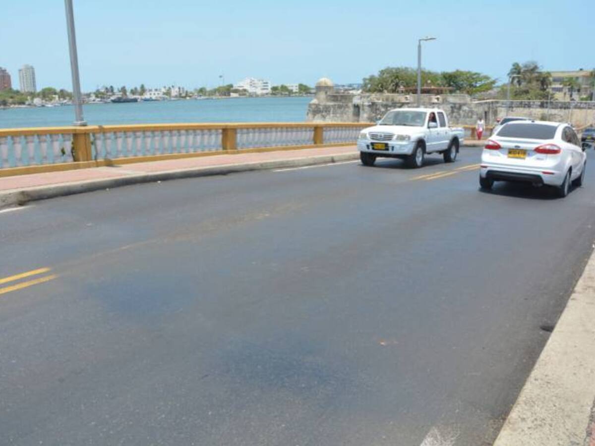 Alcaldía de Cartagena interviene los puentes Heredia y Román