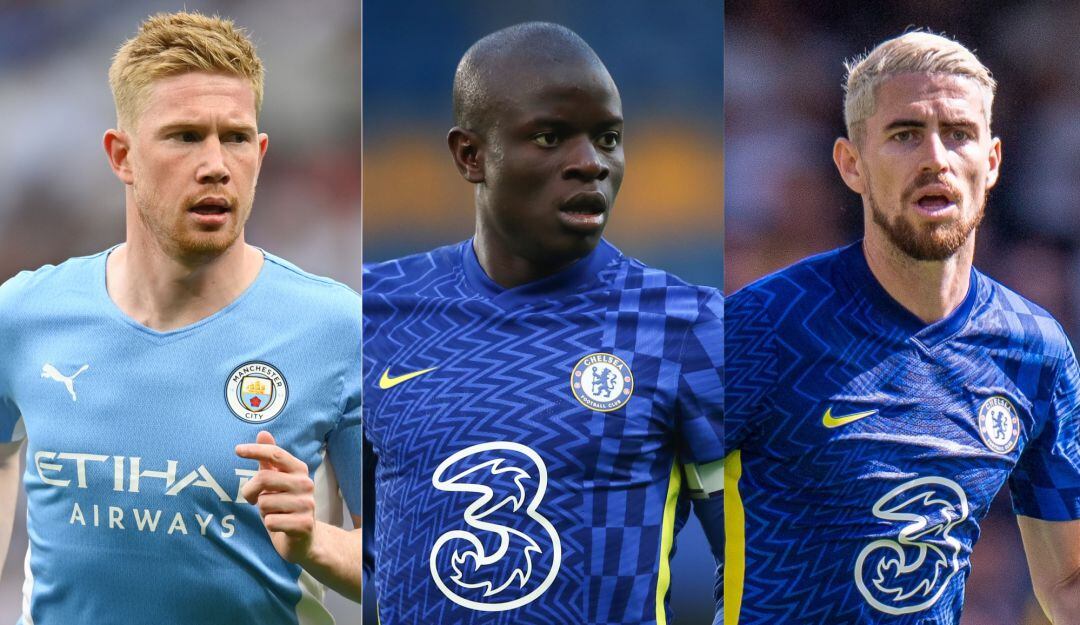 Kevin De Bruyne, Ngolo Kanté y Jorginho, nominados a mejor jugador de Europa