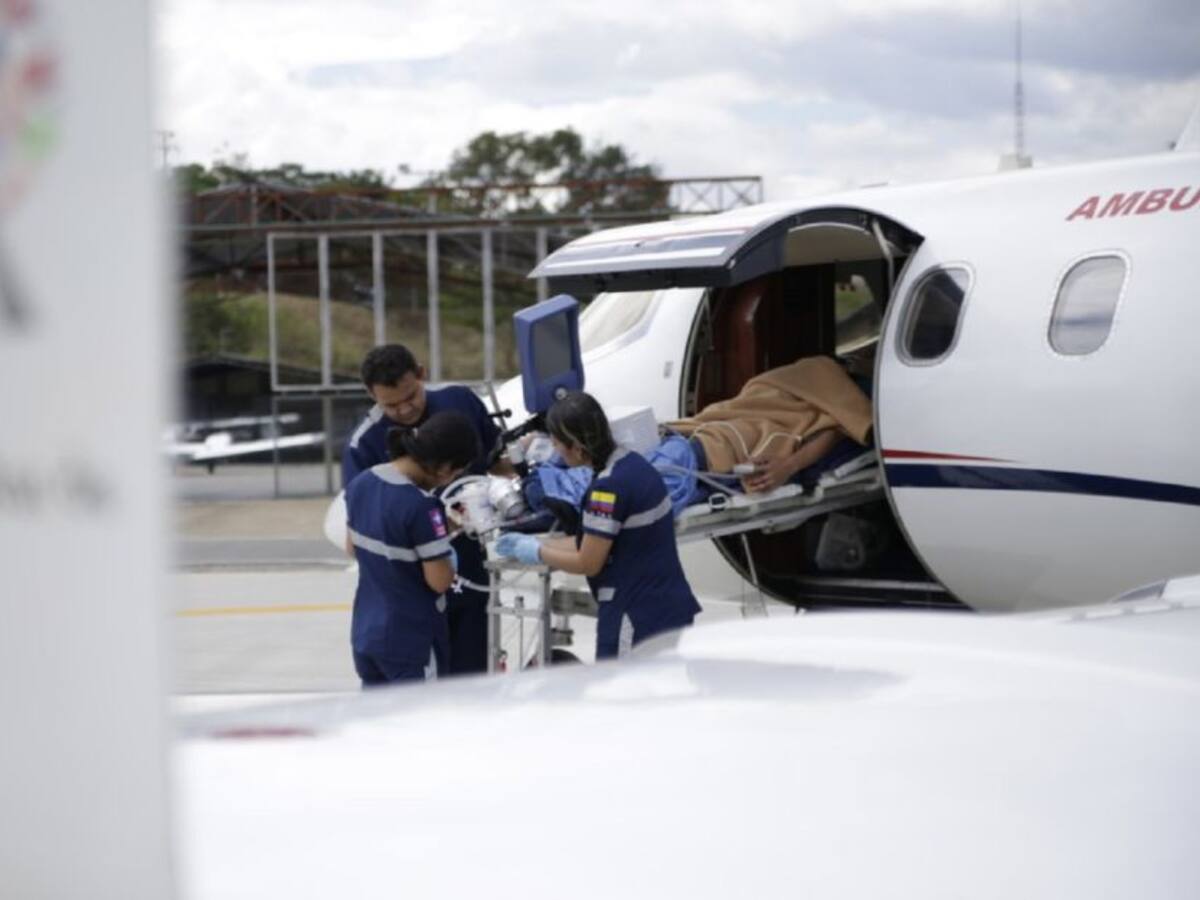 Transporte Aéreo Medicalizado para pacientes con COVID-19