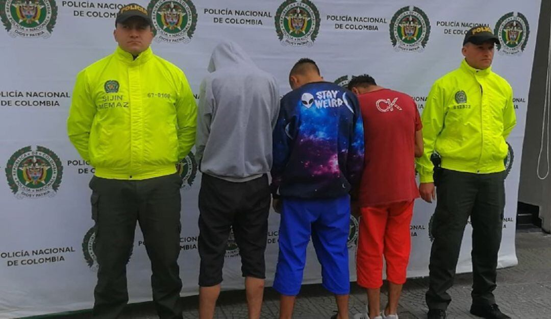 Capturados en Manizales