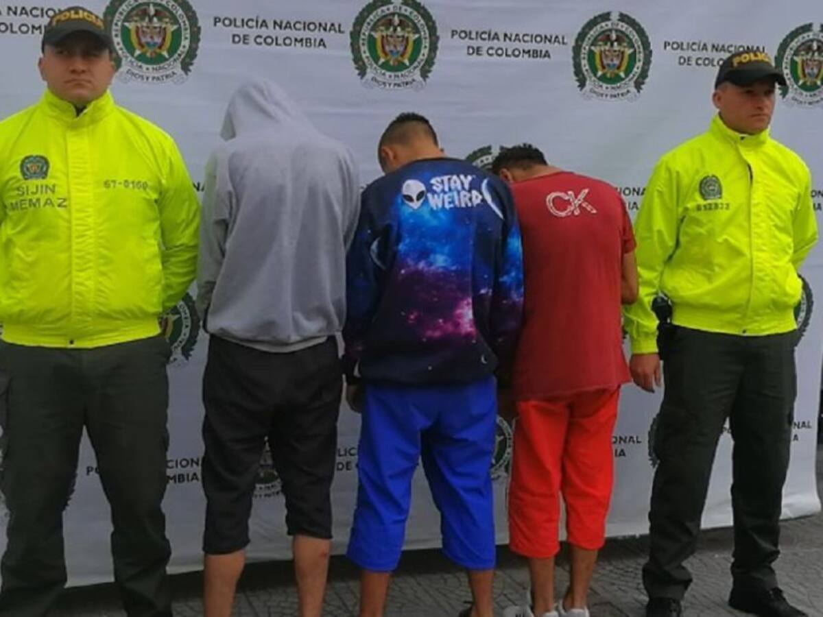 En Manizales capturan a "los fresas"