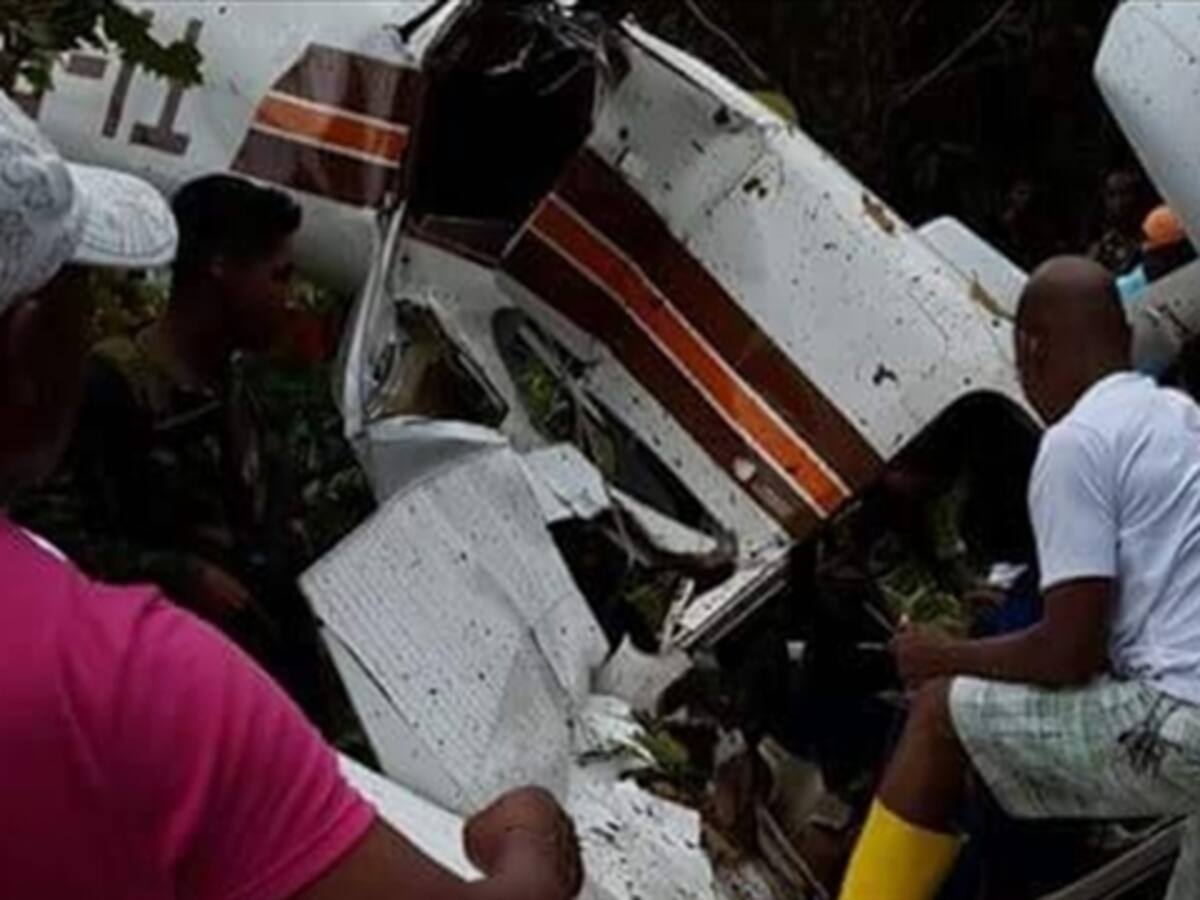 Avión accidentado en Chocó fue robado en Costa Rica