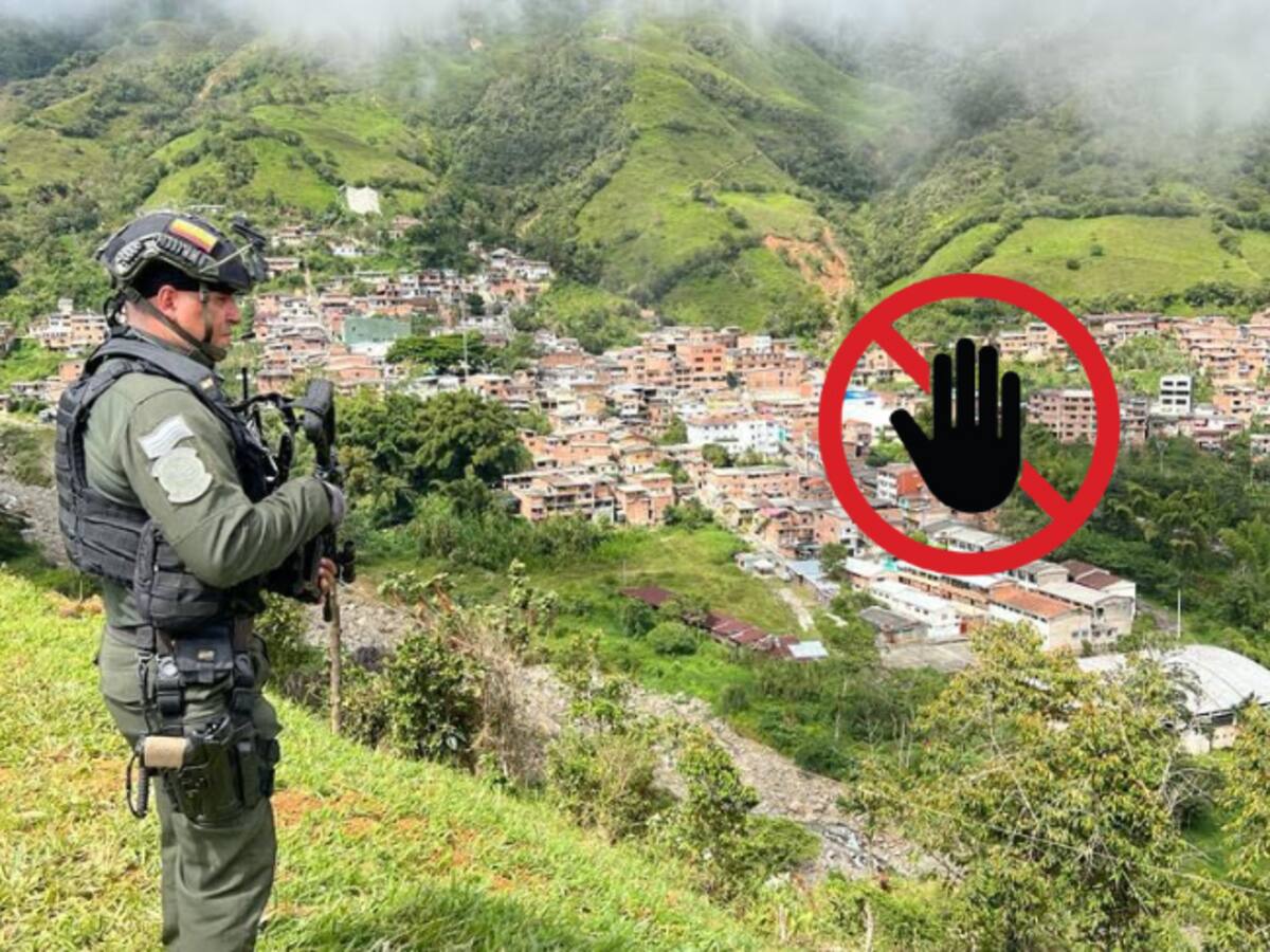 Tras desplazamiento de más de 2.000 personas, Alcaldía de Briceño decretó toque de queda