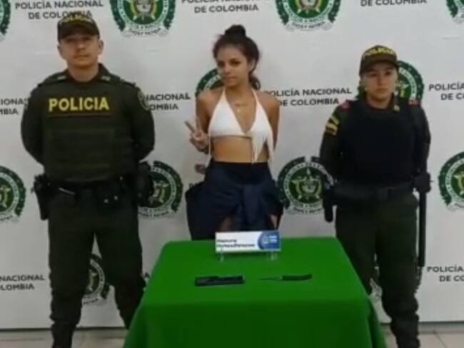 Mujer que se dedicaba al hurto de celulares en Bucaramanga