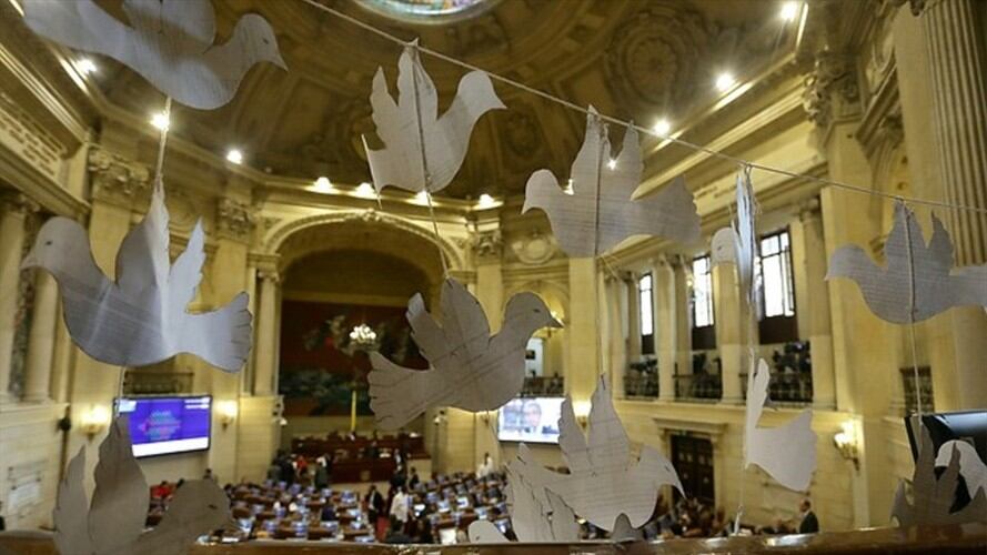 Último chance para conciliar la ley de procedimientos de la JEP . Foto: Colprensa