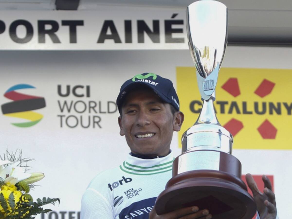 Nairo Quintana, campeón de la Vuelta Cataluña