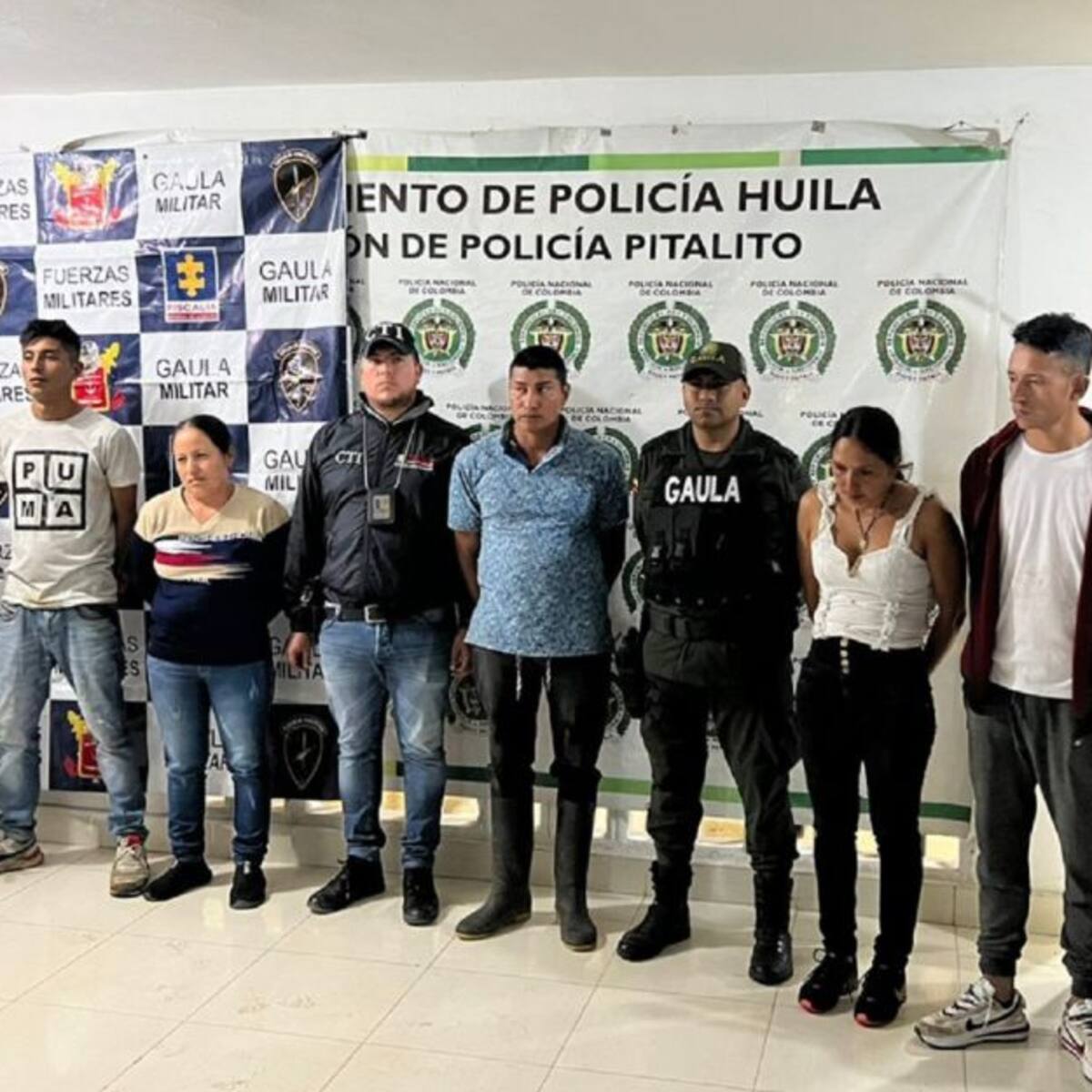 Capturan a ‘Los Incontables’ en el Huila