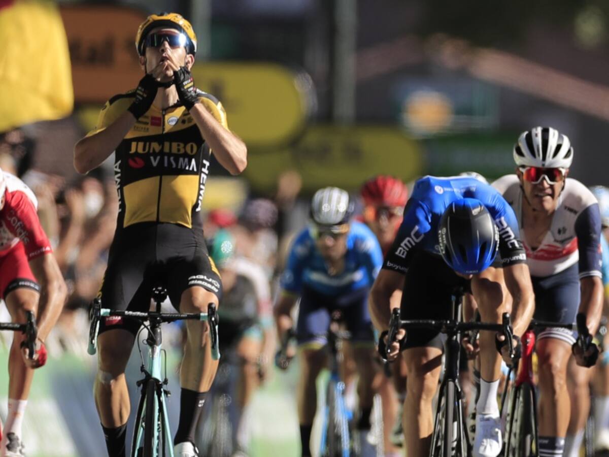 Séptima etapa: victoria de Van Aert; Egan, nuevo líder de los jóvenes