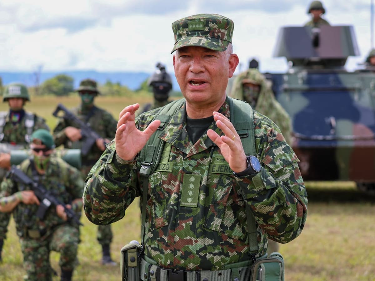 Comandante del Ejército se refiere al sur de Bolívar: “hay una confrontación por el negocio del oro”