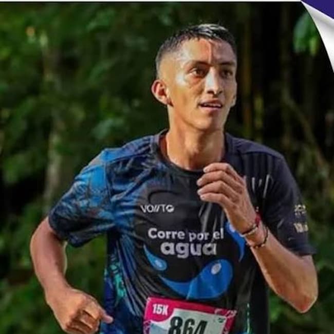 Murió Rodolfo Morales Quinchia, joven que participaba en una competencia de trail running en Alejandría. Foto: Redes sociales.
