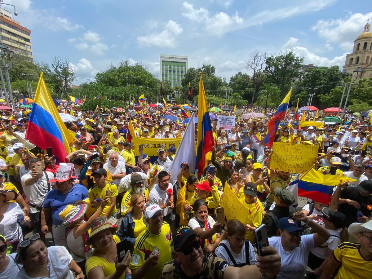 Masiva asistencia a la marcha del 21 de abril en Cúcuta