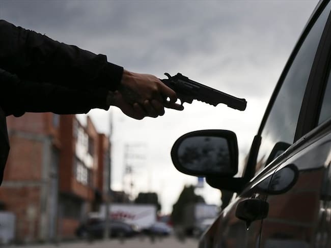 Por el modus operandi, se presume que serían miembros de una banda dedicada al fleteo. Foto: Colprensa