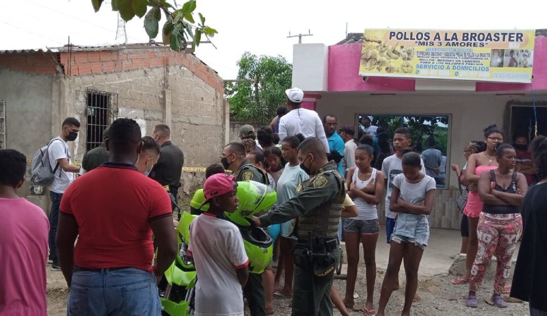 La víctima fue atacada a pedradas, golpes y cuchilladas en el barrio Nelson Mandela