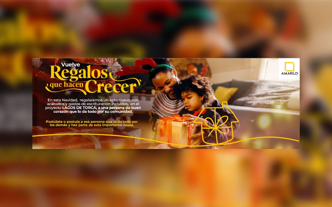 ‘Regalos que hacen crecer’: Amarilo le apuesta a quienes dan todo por su comunidad