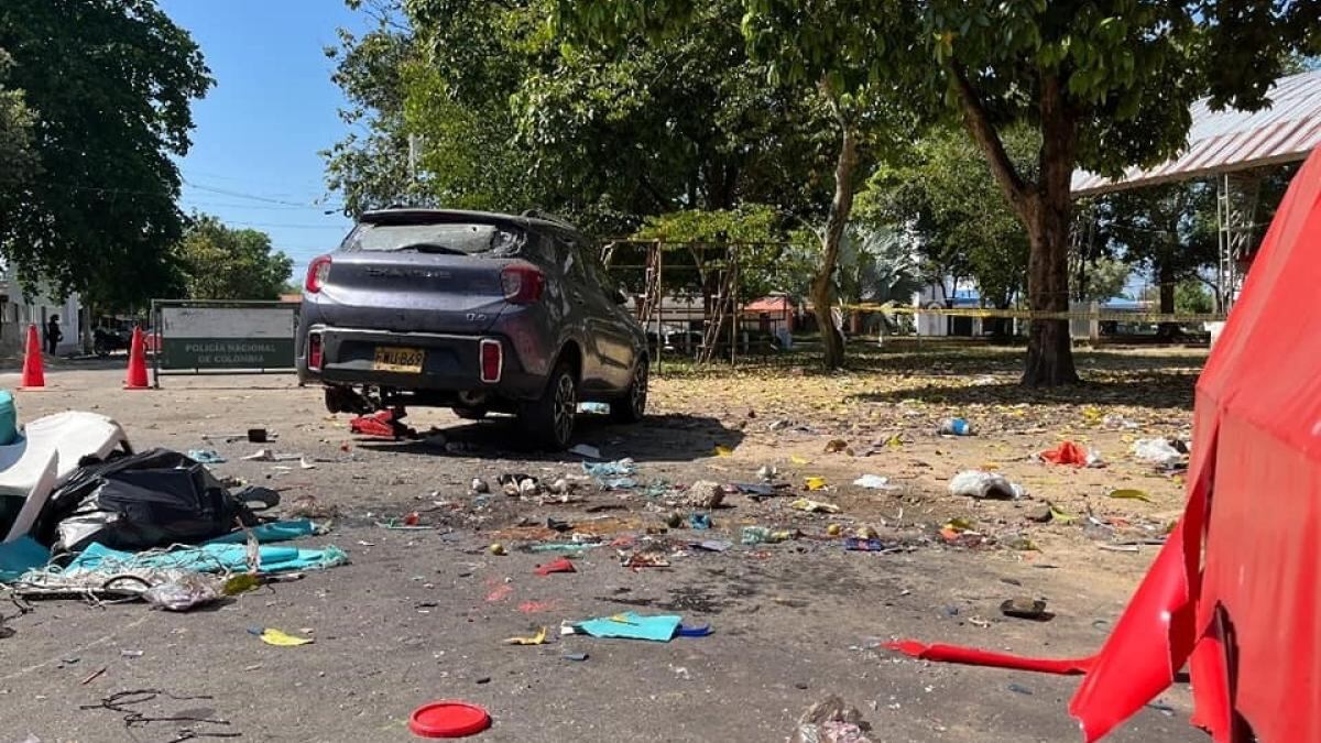 Dos explosiones ocurridas en las inmediaciones de la estación de policía en Caquetá.