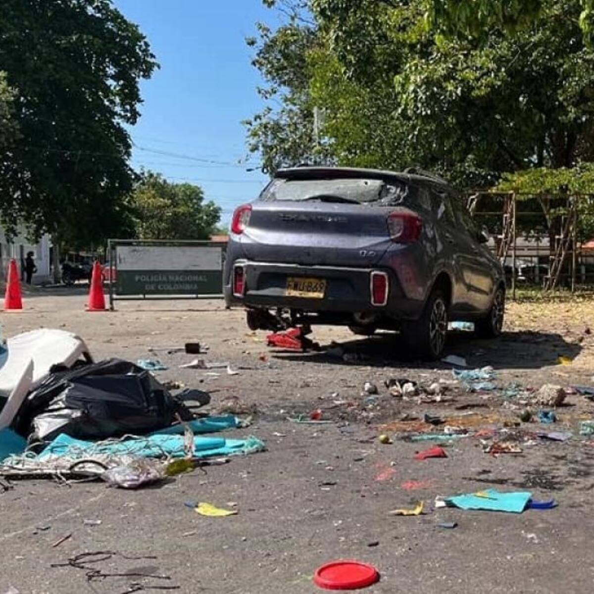 Doble atentado terrorista en Cartagena del Chairá: cinco heridos y daños materiales
