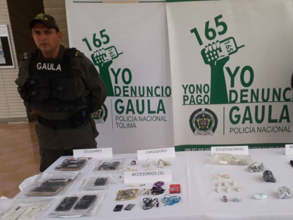 Operativo contra la extorsión en cárcel de Picaleña de Ibagué