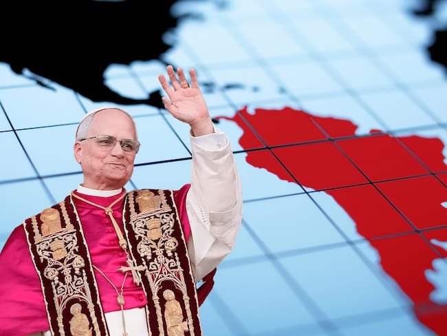 La cancillería peruana anunció que el sumo pontífice tiene la intención de visitar el país y resaltó que “seguramente” la visita de Estado ocurrirá a finales de 2026.
(Foto: Caracol Radio / Getty )