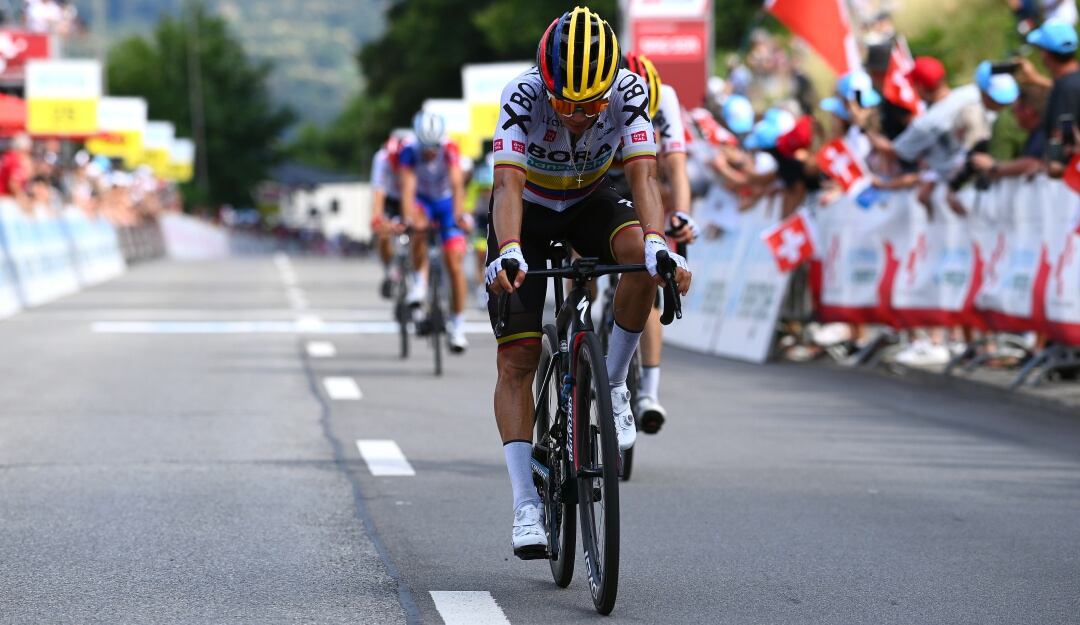 Sergio Higuita cruzó la meta en octava posición.