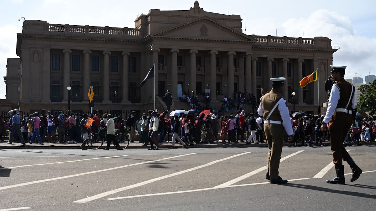 La corrupción de políticos desató la ira de los protestantes: activista en Sri Lanka