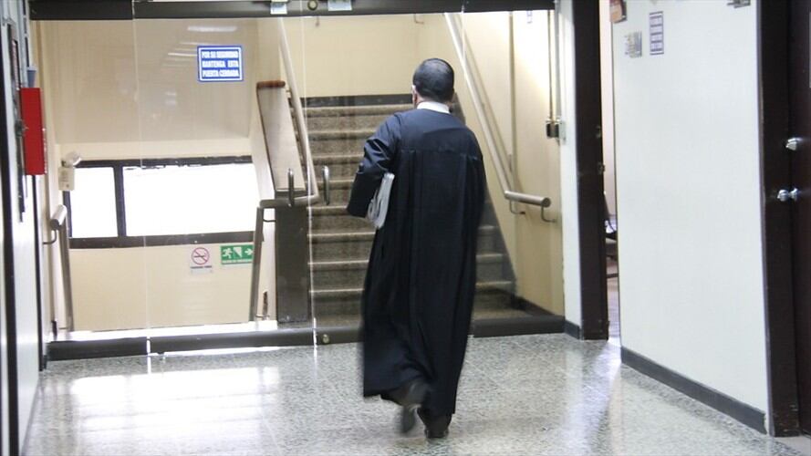 Paro de jueces. Foto: Colprensa