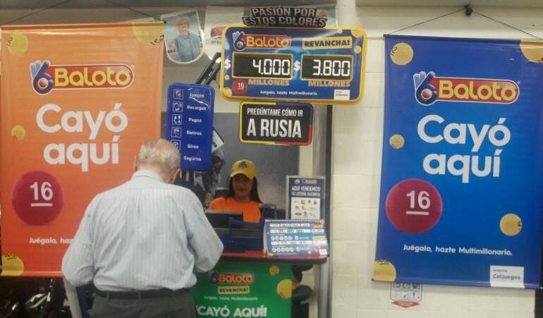 Puesto de Baloto en Barranquilla