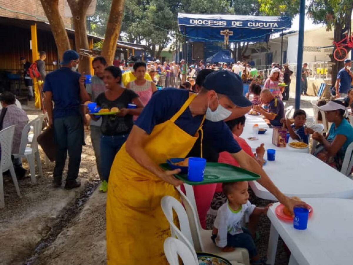 Iglesia católica en Cúcuta exaltada por su labor humanitaria