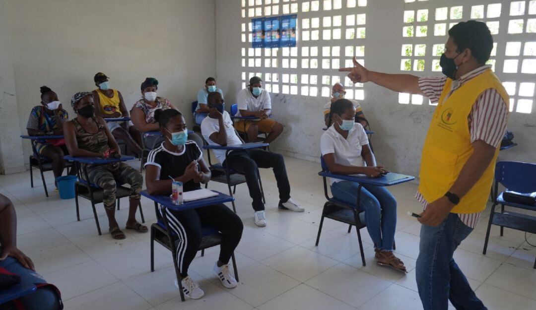 Capacitaciones de bioseguridad a operadores de Playa Blanca