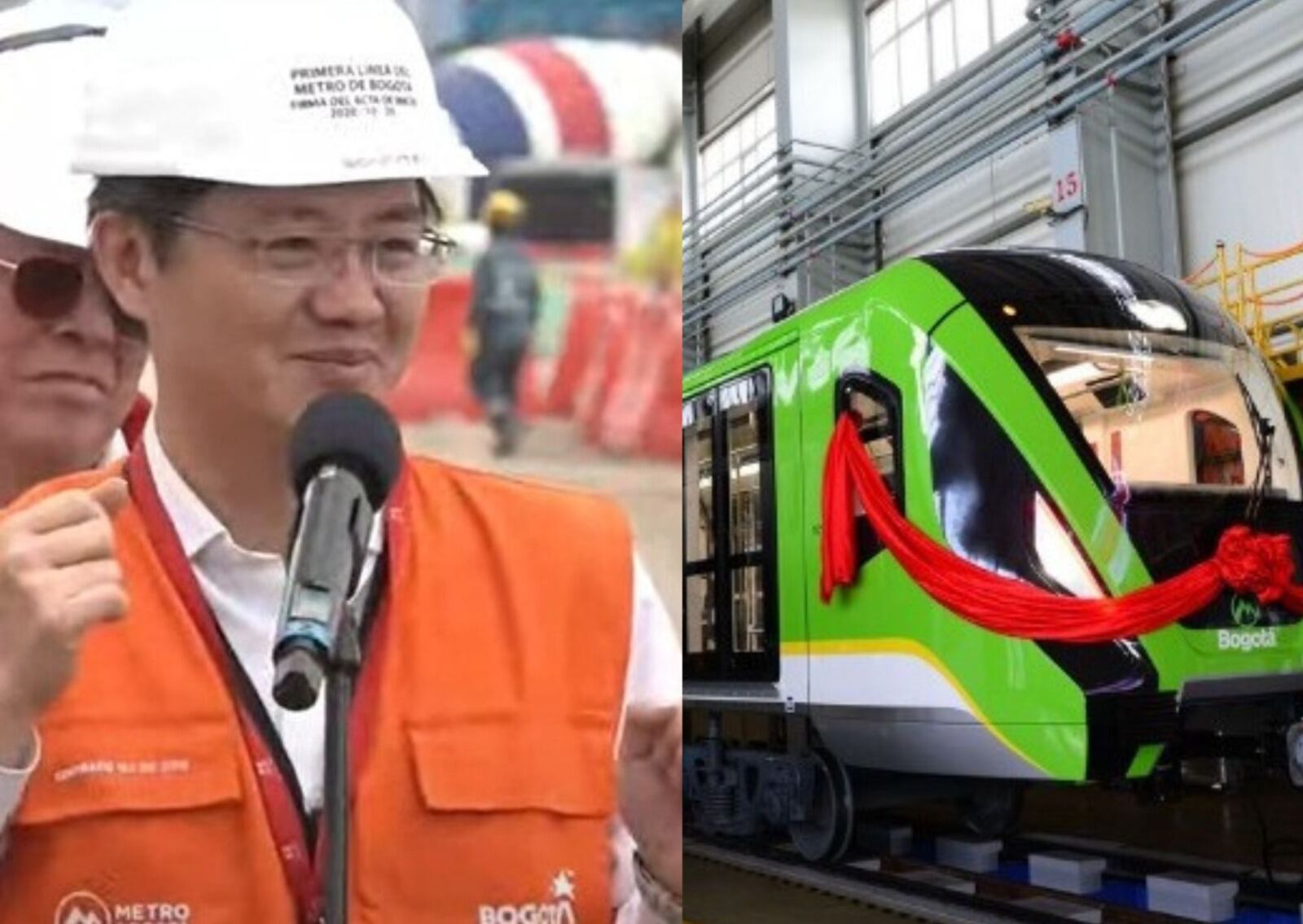 Wu Yu, vicepresidente de China Harbour Engineering Corp (CHEC) y Xi’an Metro, encargado de la construcción del Metro de Bogotá.