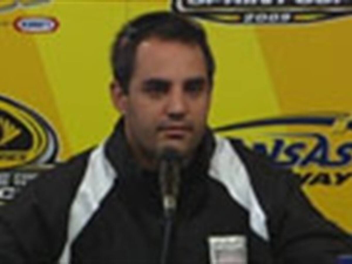 Juan Pablo Montoya saldrá en el puesto 14 en el Kansas Speedway