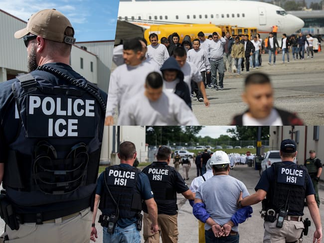 Dos de los principales funcionarios del Servicio de Inmigración y Control de Aduanas de Estados Unidos fueron destituidos en medio de las quejas del zar fronterizo sobre el número de detenciones y deportaciones que dijo no son suficientes.
(Foto: Caracol Radio / Getty )