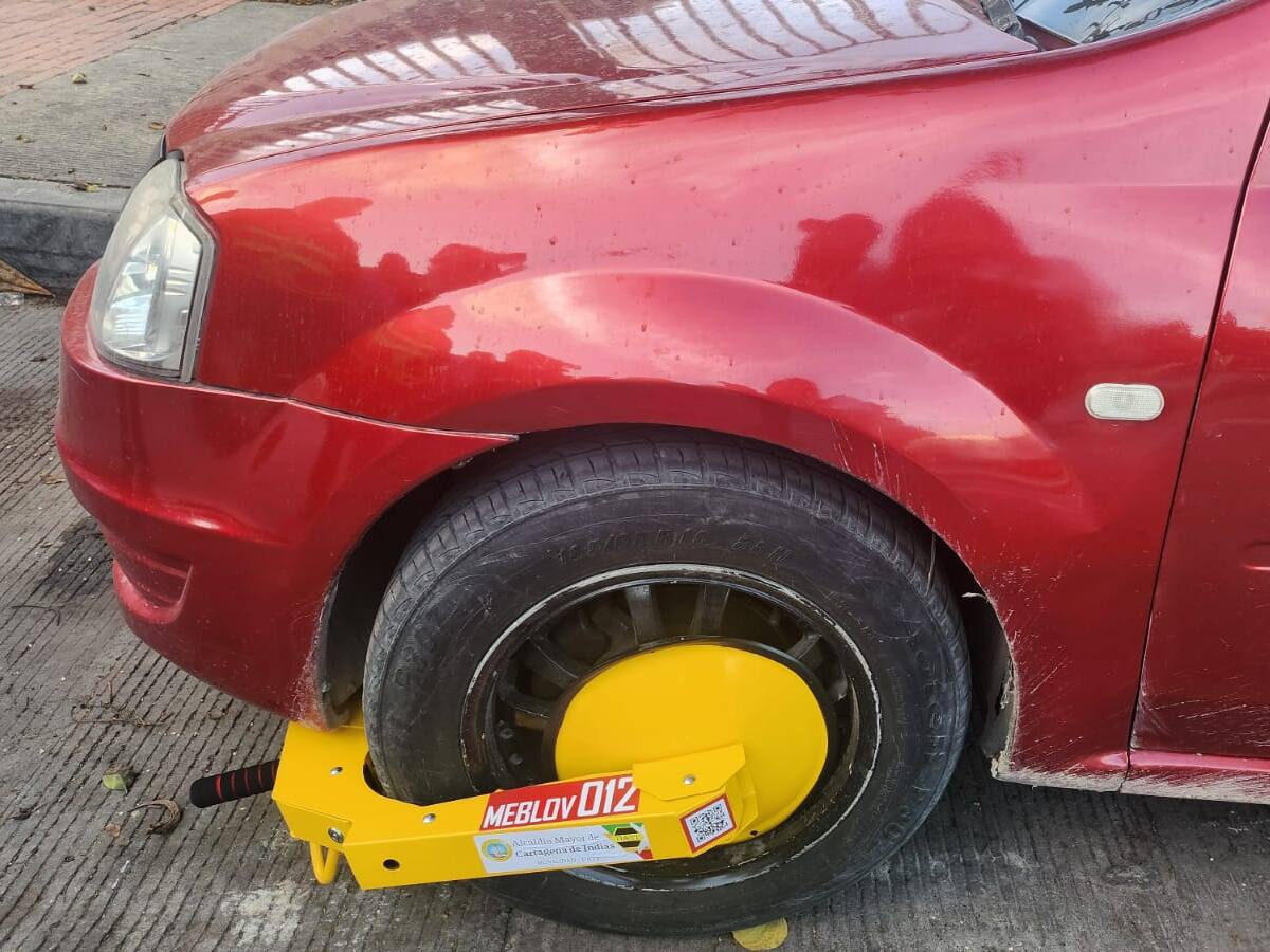 ¿Qué debe hacer si está en Cartagena y le inmovilizan su vehículo con cepo?