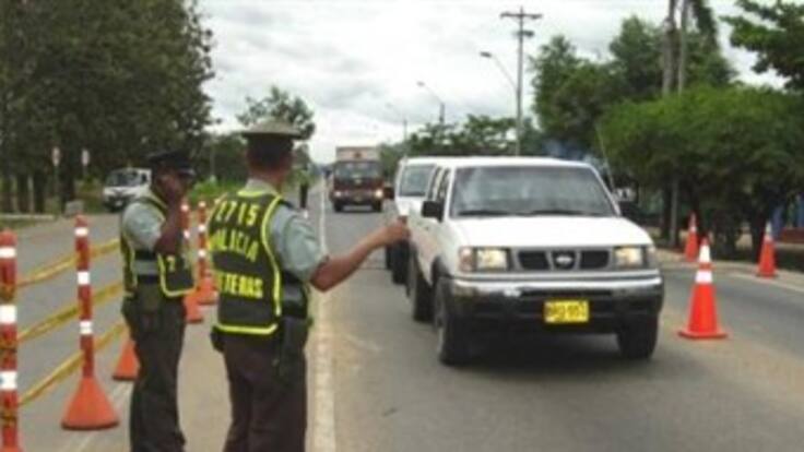 Problemas en cuatro vías nacionales durante del puente festivo