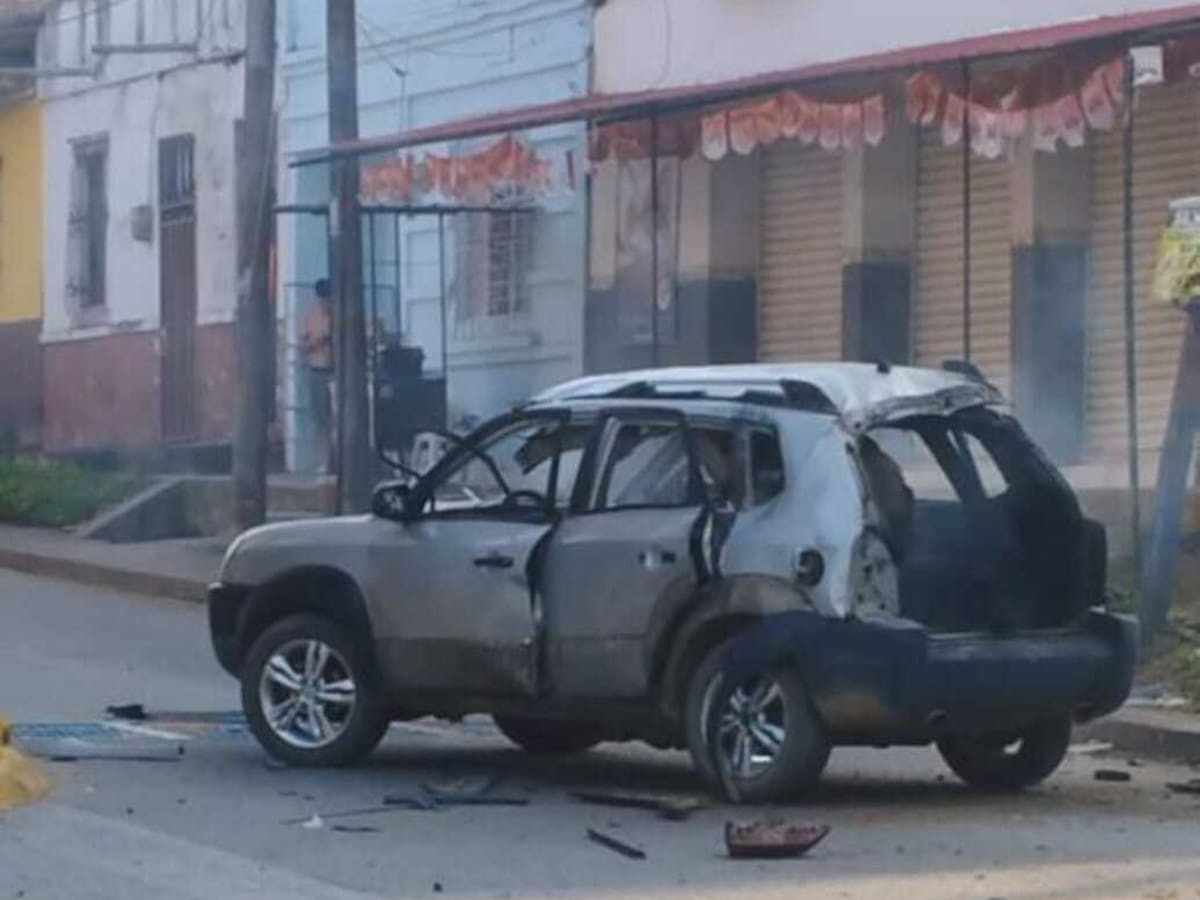 Atención: se presentó un atentado con carrobomba en Jamundí, Valle del Cauca