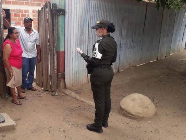 Con perifoneo Policía de Bolívar busca evitar violencia intrafamiliar