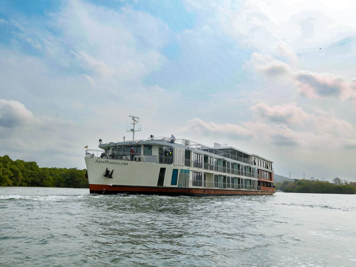 Crucero de lujo por el Río Magdalena culminó pruebas de navegación: ¿cuándo inicia operaciones?