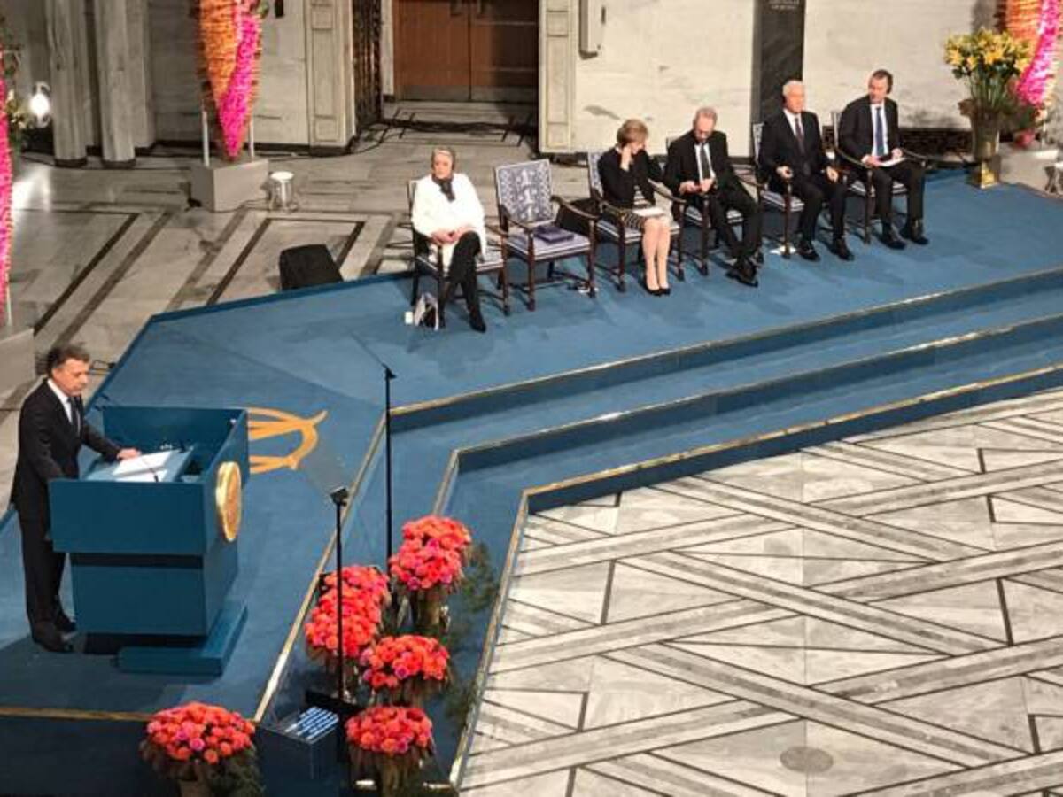 Las 10 mejores frases de discurso de Santos por el Nobel de Paz