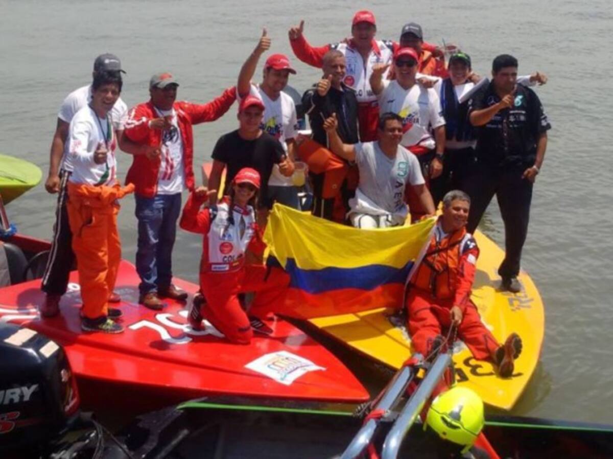 Colombia logró un nuevo título mundial de Motonáutica en México