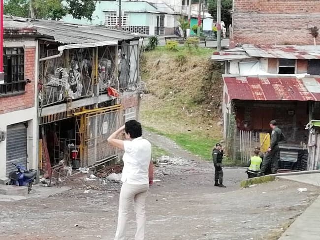 Encontraron una granada en una chatarrería de Santa Rosa de Cabal