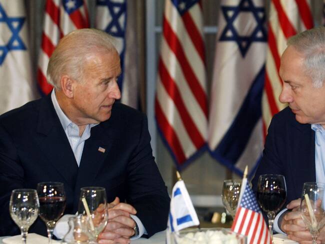 El primer ministro israelí, Benjamin Netanyahu, ha mantenido varias reuniones con Joe Biden durante los últimos 10 años. 